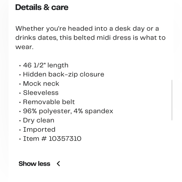 Calvin Klein Sleeveless Scuba Crepe Midi Dress - Picture 4 of 4